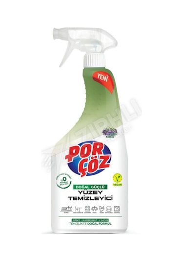 Porçöz Yüzey Temizleyici Sirkeli Sprey 750 Ml Tekli