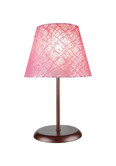 Sarah Abajur Kahve Ayak / Pembe File Şapka Diğer