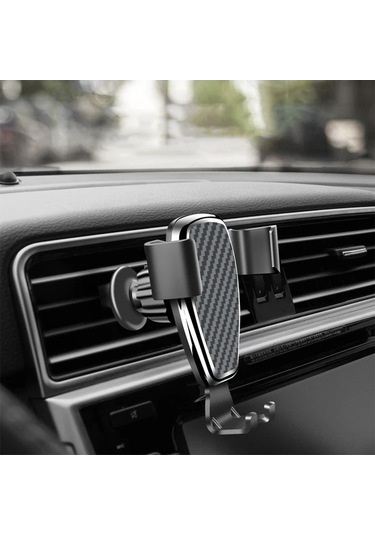 Hfambition Araç Havalandırma Izgarasına Monte Edilebilir, 4.7 -6.5 Akıllı Telefonlar İçin Sarsıntı Azaltıcı, Kolay Kurulum Abs Siyah Telefon Tutucu Diğer