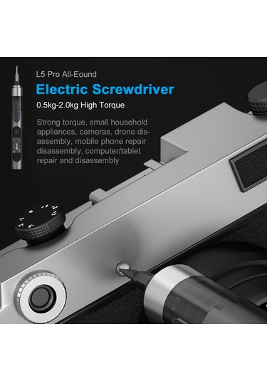 Springsun Dl-1 El Elektrikli Tornavida Seti, Cep Telefonu Tamiri İçin 24 Uçlu, Taşınabilir, Hız Ve Tork Ayarlı Tamir Aracı