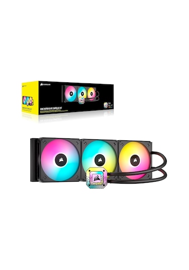 Corsaır Icue H170ı Elıte Capellıx Xt 420mm Cw-9060071-ww Rgb Sıvı Siyah Işlemci Soğutucusu