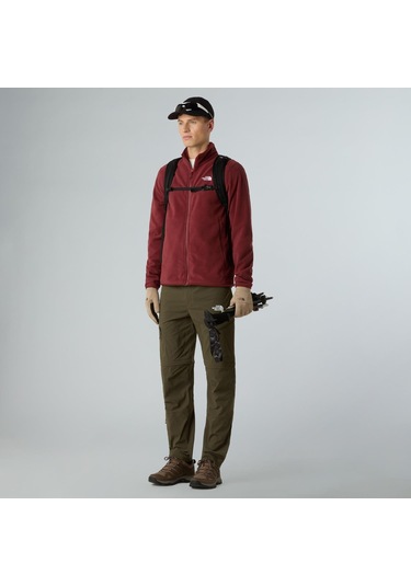 The North Face Erkek Glacier Tam Boy Fermuarlı Polar Nf0a8d0r0vo1 Çok Renkli