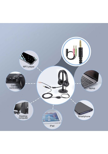 Eksa H12 3.5 Mm Kablolu Kulak Üstü Kulaklık