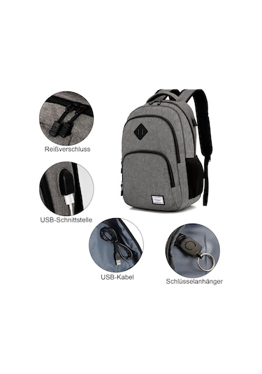 Mofut Erkek Ve Kadın Sırt Çantası, Seyahat Sırt Çantası, Dizüstü