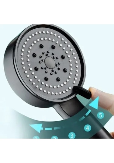 Banyo Keyfi İçin 5 Fonksiyonlu Duş Başlığı Diğer