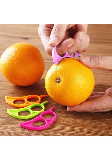 Basit Çok Fonksiyonlu Mutfak Mini Soyulmuş Portakal Soyucu Nar Mutfak Aracı