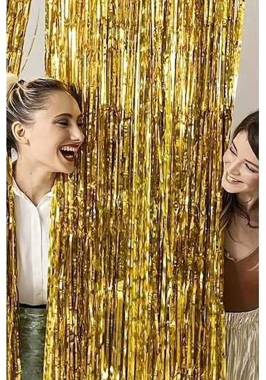 Beysüs Işıltılı Gold Kapı-duvar Püskülü Arka Fon Tüm Yaşlar