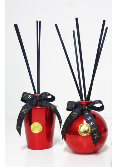 Missi Kutulu V Kesim Kırmızı Şişe Spice Orange Oda Kokusu 130 ML