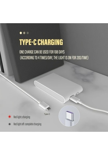 Cordial 4 Adet Usb Şarj Edilebilir Led Hareket Sensörlü Gece Işıkları Ayarlanabilir Parlaklık Yatak Odası Hol Dolap Mutfak İçin