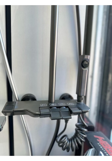 Boheme Fleko Piyano Antrasit Yeni Kolon Duş Seti Diğer