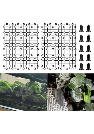 Suntek Akvaryum Panoları Izgara Bölücü Tepsi 2-adet