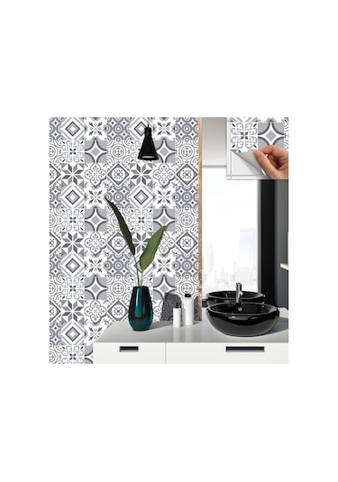 Tink Geometrik 019 Karma Desenli Pvc Karo 30X30 Cm