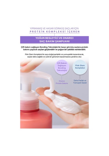 Kundal Violet Muguet Protein Kompleksi İçeren Onarıcı Bakım Şampuanı 500 ML