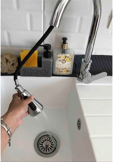 Boheme Fleko Style Krom Spiralli Eviye Bataryası Krom