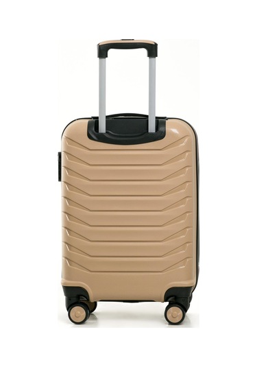 Yefa Pp Polipropilen Kırılmaz Kabin Küçük Boy Valiz Gold
