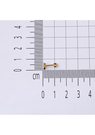 Bilezikci 14 Ayar Altın Tragus Piercing Küpe Kphsy14k22518