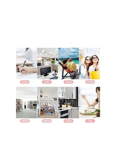 El Tipi Elektrikli Fan 3 Hızlı Değişken Hız Mini Taşınabilir -d 3969 Kırmızı