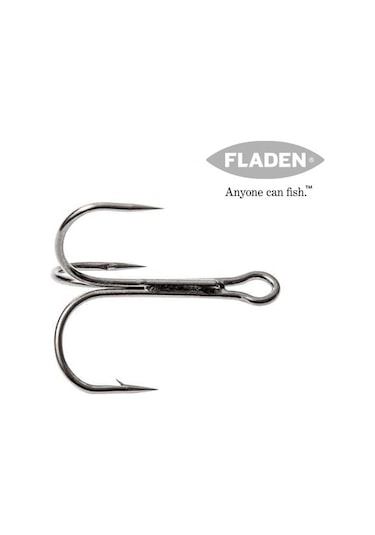 Fladen Maxximus Üçlü İğne Black Nikel