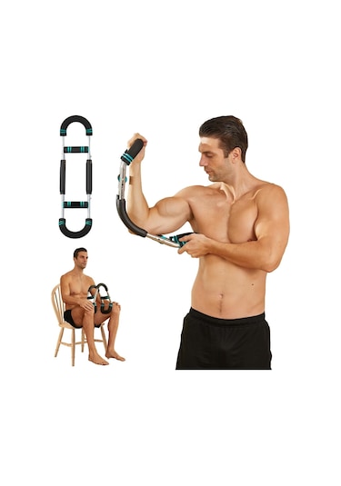 Vücut Antrenmanı Ayarlanır Dirençli Bar Kol Bacak Bilek Omuz Göğüs Kas Güçlendirici Egzersiz Aleti