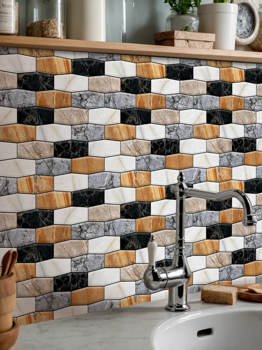 Pureflex Duvarlar İçin Kendinden Yapışkanlı 3d Paneller 30x30 Cm, 10 Adet 335510824