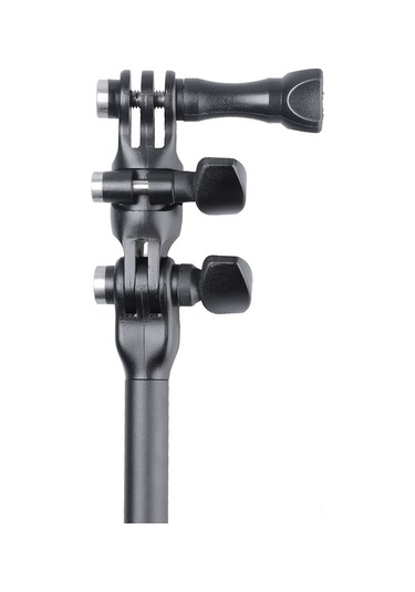 Leezsing 360 Dönebilen 26cm Kameralı Müzik Tutucu - 3.3cm Çaplı Nesnelere Uyumlu, Gopro/xiaoyi/sjcam/aee İçin Dayanıklı Abs Malzeme