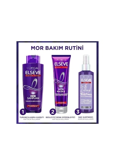 Elseve Color Vive Sarı Saç Bakım Spreyi 150 ML