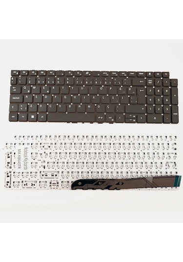 Dell Inspiron 3520 3521 Notebook Klavye Siyah