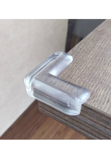 Çocuk Bebek Güvenlik Sivri Köşe Koruyucu Silikon Koruma 12 Adet Çok Renkli