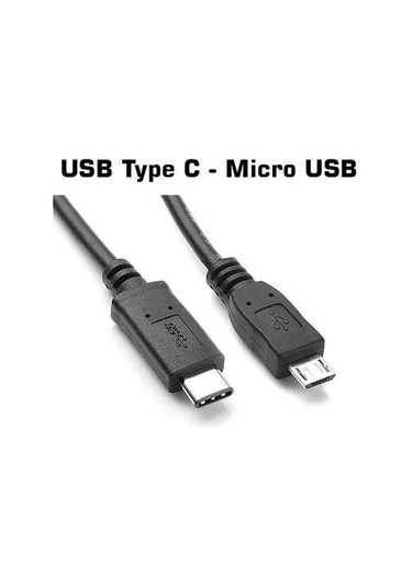 Micro Usb Typec Kablo 1 Metre Micro Usb Type-c Kablo 1 M