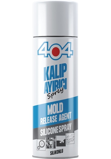 404 Kalıp Ayırıcı Silikon Sprey 400 Ml