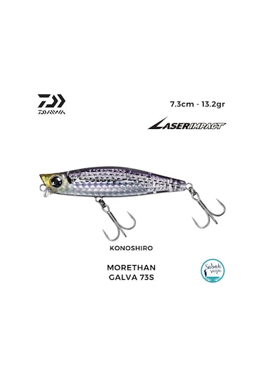 Daiwa Morethan Galva 73s-lı 7.3cm 13.2gr Lı Konoshiro