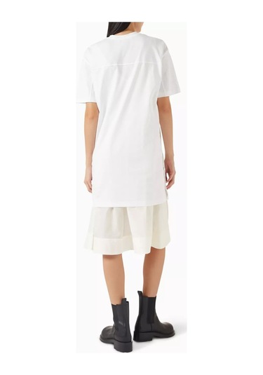 3.1 Phillip Lim Oversize Tişört Midi Elbise Rahat Ve Modern Günlük Şıklık Beyaz