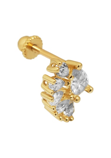 Altınkesesi  Altın Damla Piercing Tragus Helix Altın