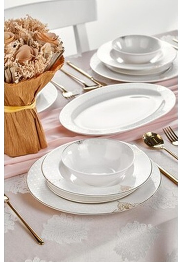 Taç Eliza Verena 53 Parça 12 Kişilik Yemek Takımı Diğer