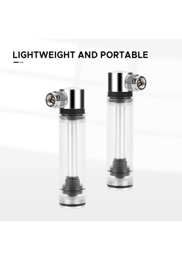 Mini Bisiklet Lastiği Pompası Dağ Yol Bisikleti İçin Gümüş