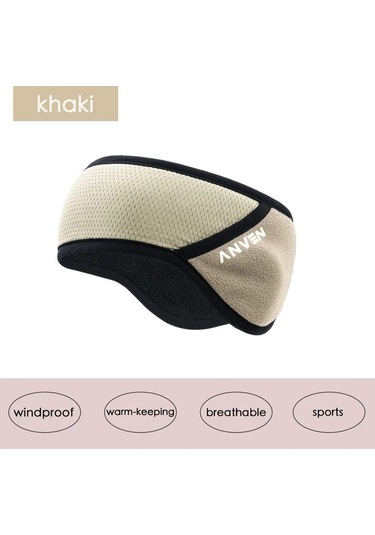 Primepickings Koyu Gri Rüzgarkıran Kulaklıklı Unisex Kışlık Kulak Koruyucu - Koşu, Kayak, Bisiklet Koyu Gri