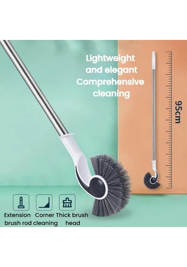 Sones 125 Cm Akvaryum Fırçası Uzun Saplı Temizleme Yosun Giderme Aleti İç Duvar Temizleme Akvaryum Fırçası