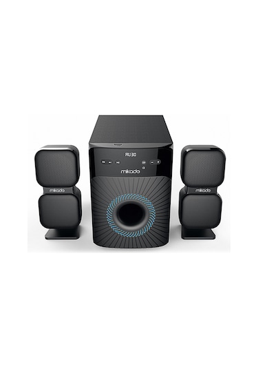 Mikado MD-360BT 2+1 38 W BT/AUX/USB/FM/LED Ekran Multimedya Hoparlör