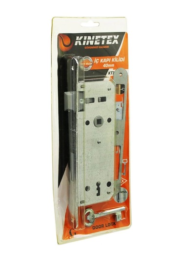 İç Kapı Oda Kilit 40mm Çelik Galveniz Kaplama Gövde Pirinç - Nikel Materyaller Ktx-2239