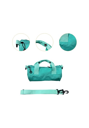 Homyl Dans Çantası Spor Çocuk Doğum Günü Hediyesi Jimnastik Yeşil