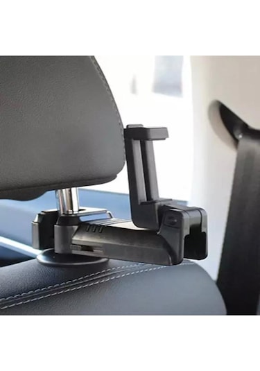 Araç Koltuk Askısı Ve Telefon Tutucu Araç Düzenleyici Organizer Koltuk Arkası Eşya Askısı