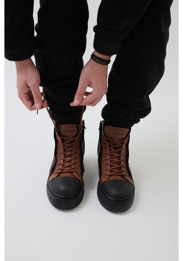 Ch167 Gst Blazer Erkek Bot Sıyah/taba 001