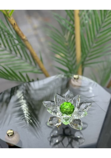 Elara Dekoratif Ayaklı Lotus Gold