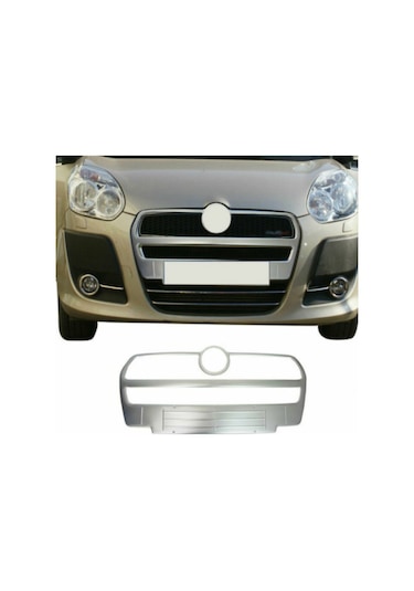 Fiat Doblo Krom Ön Panjur Bütün 2010-2014 Paslanmaz Çelik N11.46