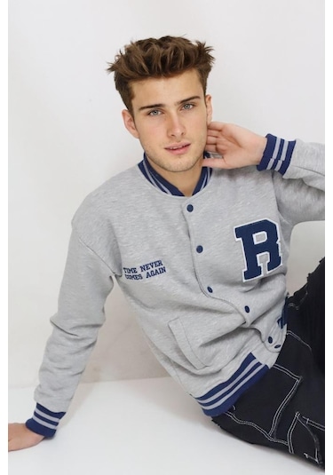 Gala Unisex Oversize Kolej Ceketi 001