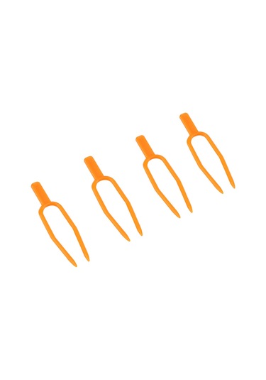 Ximistore9 100 Adet Tohumluk Bitki Sapı Sabitleyici Klip, Çilek-karpuz Tohumlukları İçin Dayanıklı Plastik Bahçe Aracı