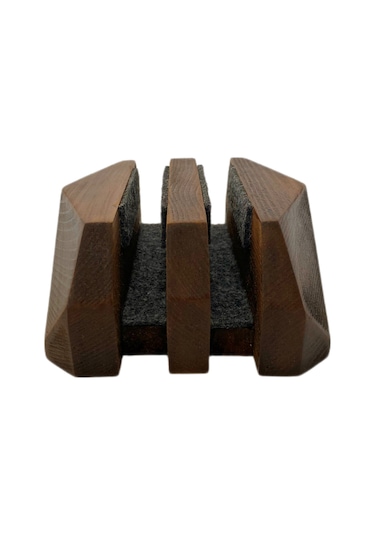laptop stand - ahşap dikey laptop standı Ceviz