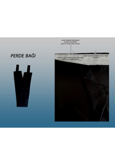 Karartma Perde Blackout Fon Perde- Modern House (443804441)