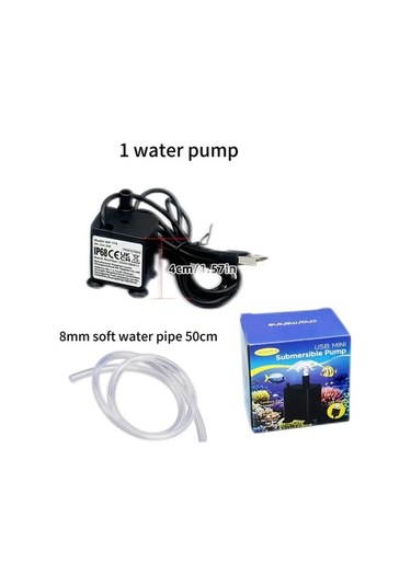 Besthome1 Dream011 Ultra Sessiz Siyah Kutu, Hortum Ve Hidroponik, Akvaryum Gölet Batırılabilir, Enerji Tasarruflu Pompa