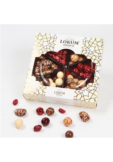 Lokum Atölyesi Mix Draje Böğürtlen Ayva Badem Fındık 230 G